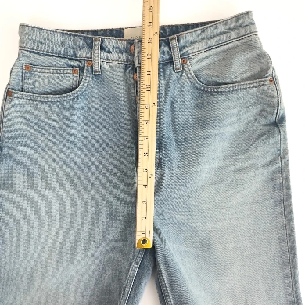 Doen Light Blue Straight Leg Jeans